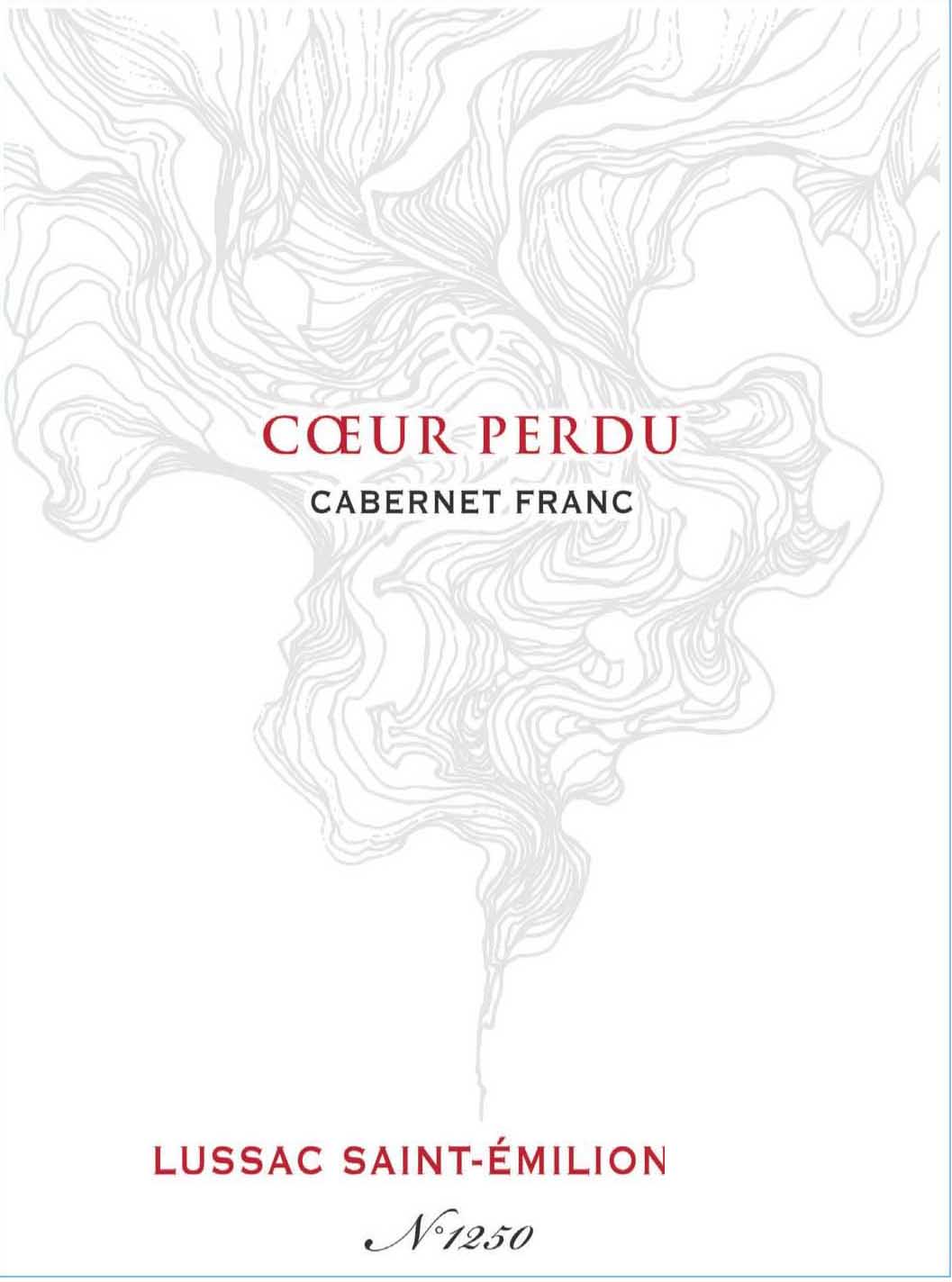 Coeur Perdu - Cabernet Franc label