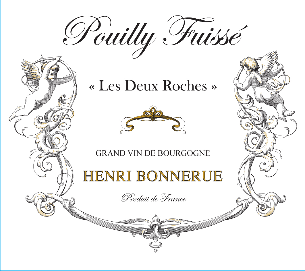 Henri Bonnerue - Pouilly-Fuisse Les Deux Roches label