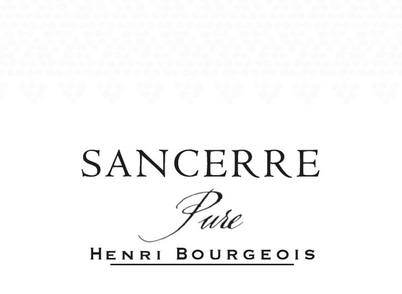 Henri Bourgeois - Sancerre Pure Blanc label