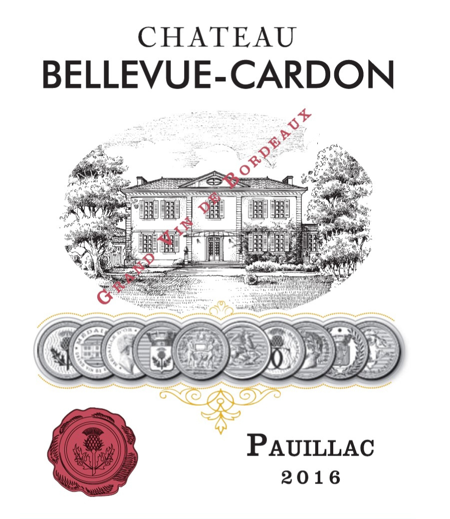 Chateau Bellevue-Cardon label