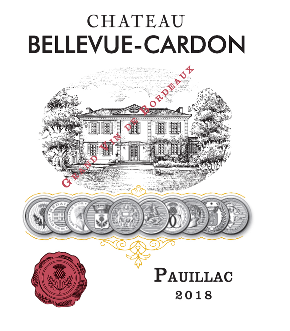 Chateau Bellevue-Cardon label