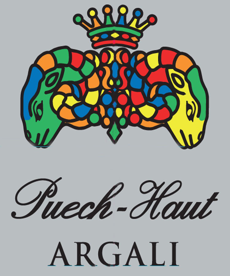 Chateau Puech-Haut - Argali Blanc label