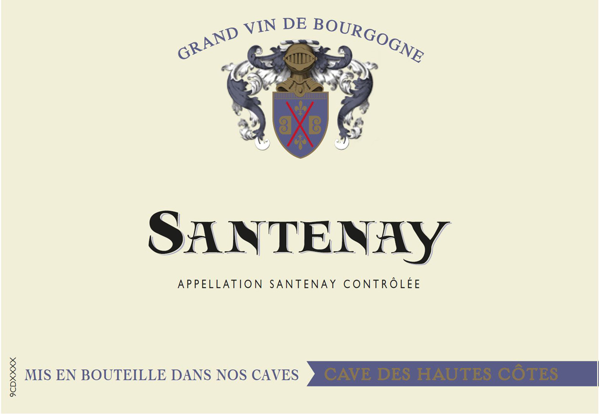 Cave des Hautes Cotes - Santenay Red label
