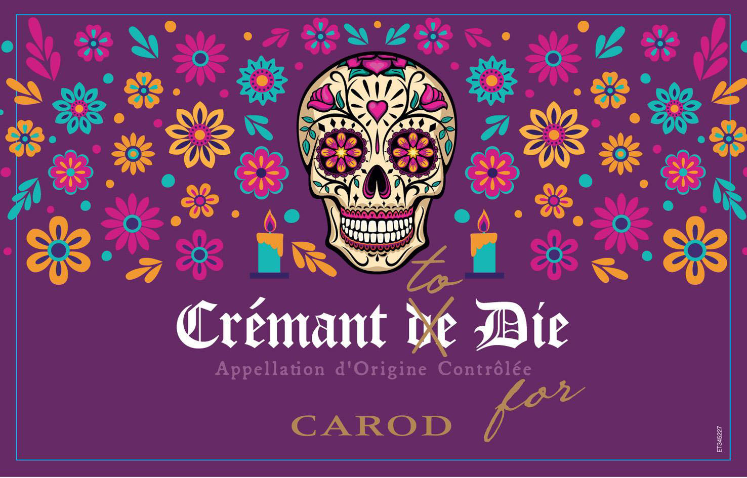 Carod - Cremant to Die For Brut label