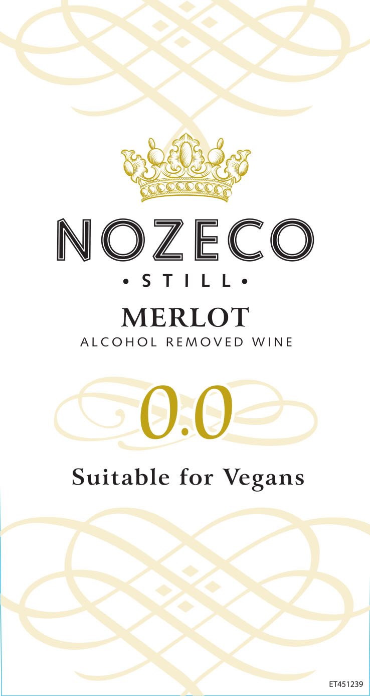 Nozeco Still Merlot label