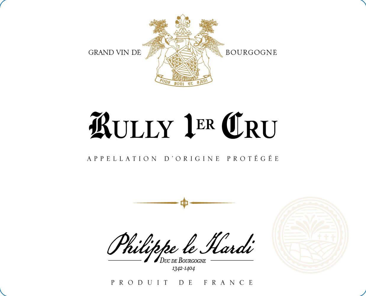 Philippe le Hardi - Rully 1er Cru label