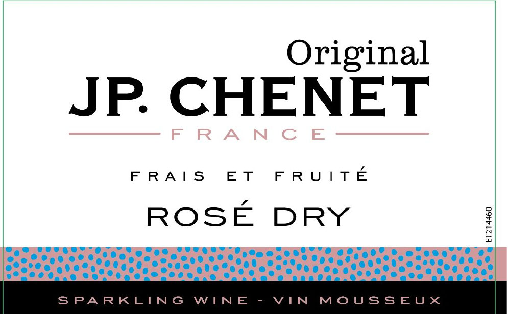 JP. Chenet - Frais et Fruite - Rose Dry - Sparkling Wine label
