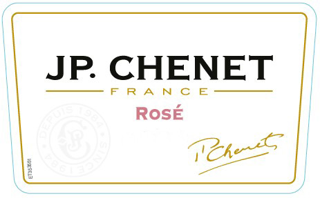 JP. Chenet - Grenache-Cinsault Rose label