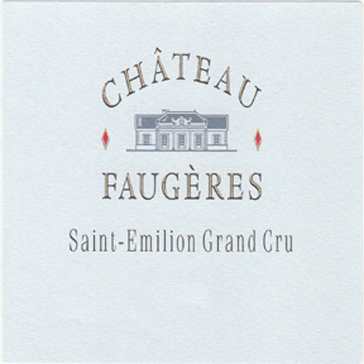 Chateau Faugeres label