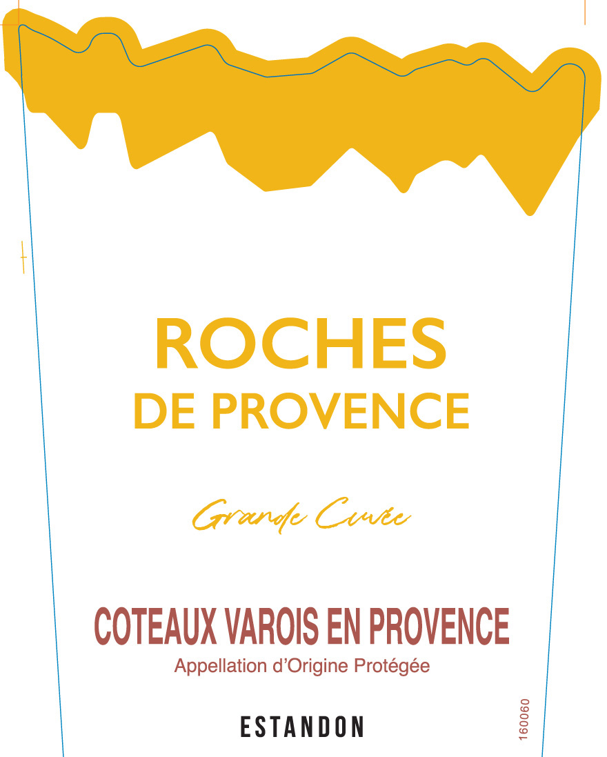 Roches de Provence - Grande Cuvee label