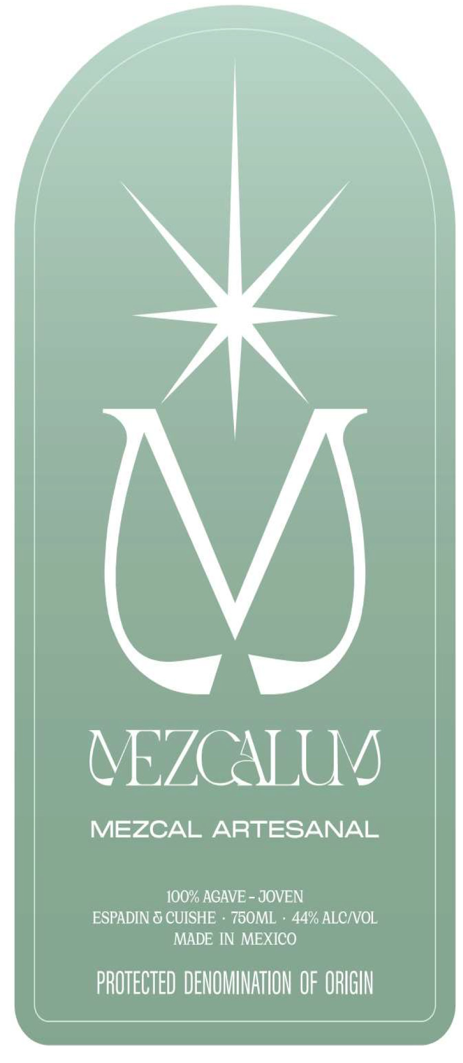 Mezcalum Mezcal Artesanal label