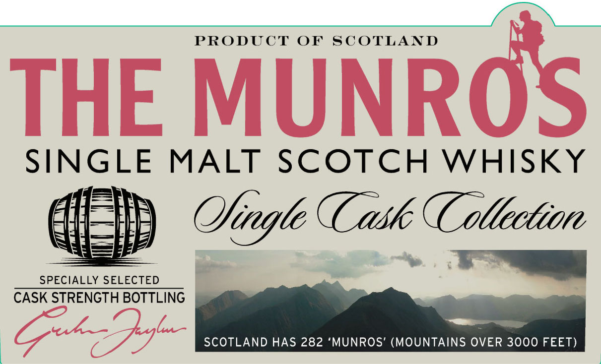 Munros - Highland Park - 22 year label