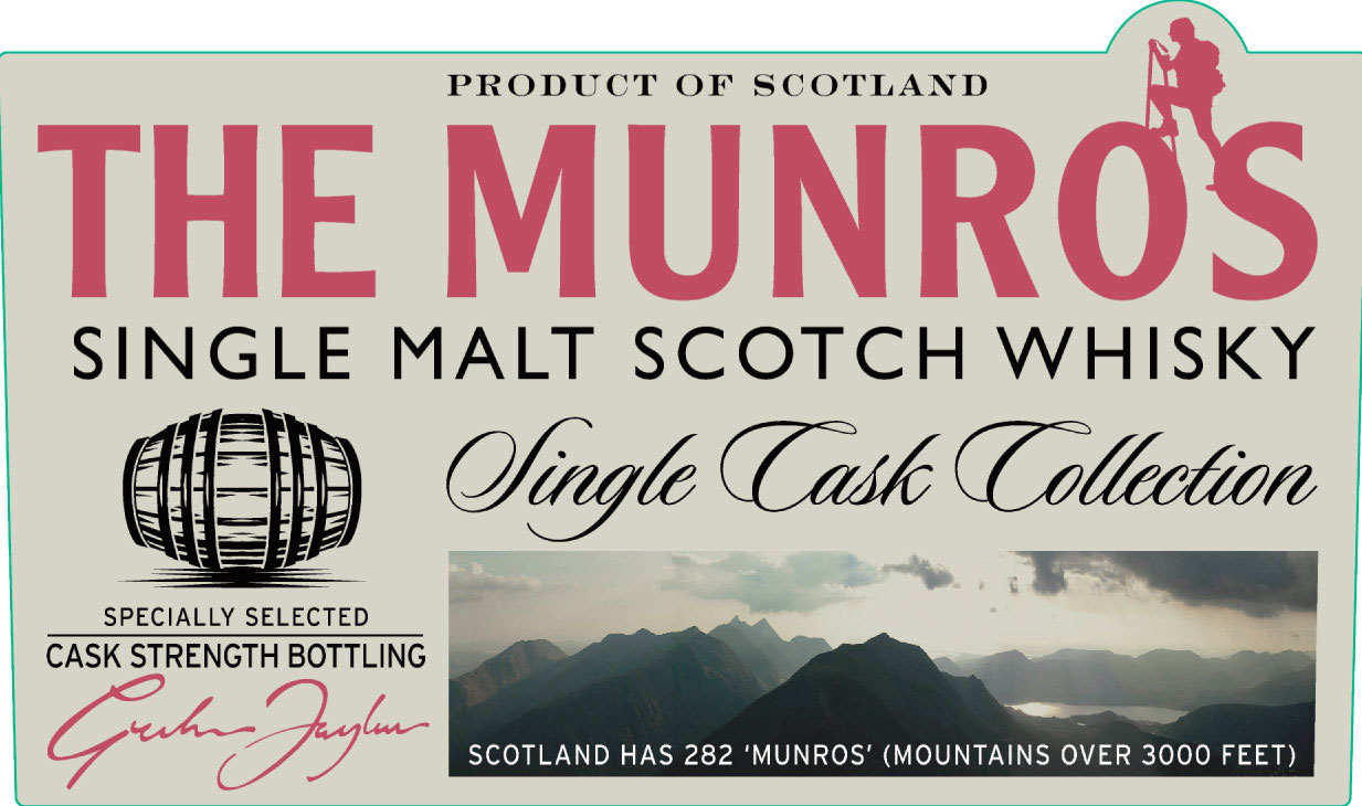 Munro's - Bowmore - 25 year label