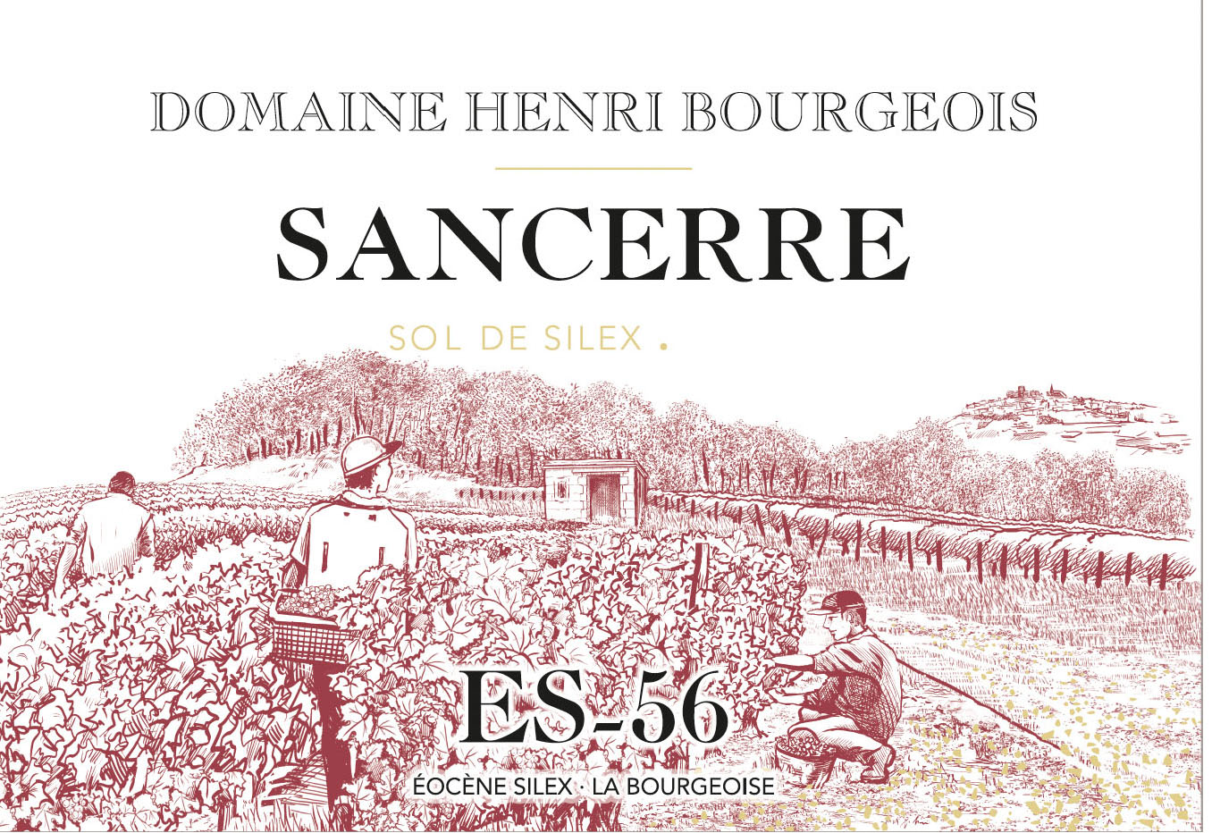 Domaine Henri Bourgeois - ES-56 - Sancerre Rouge label