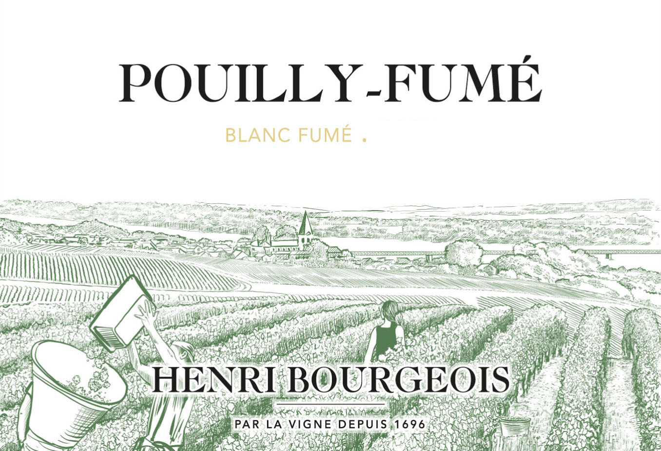 Henri Bourgeois - Pouilly-Fume label
