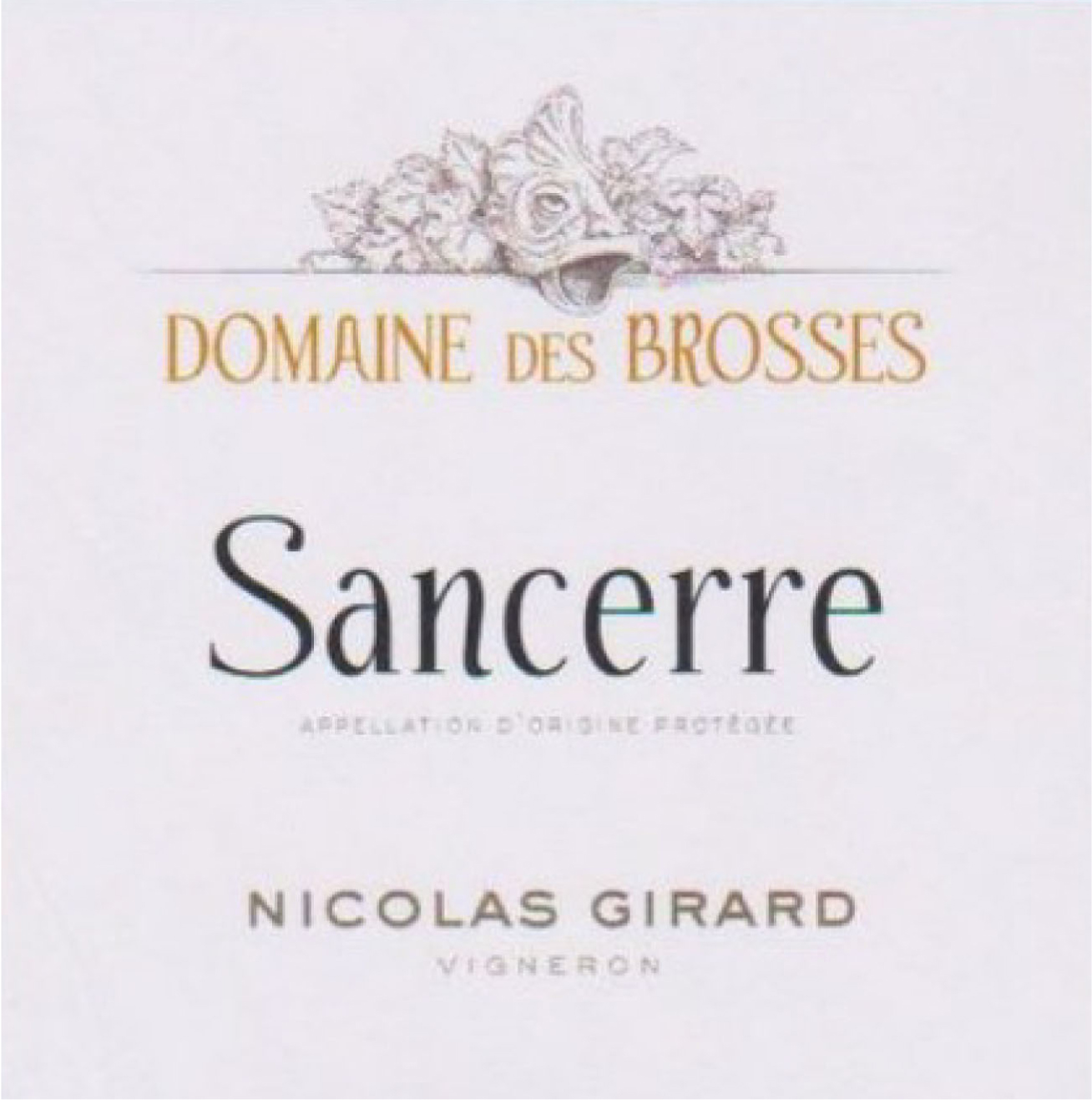Domaine des Brosses - Sancerre label