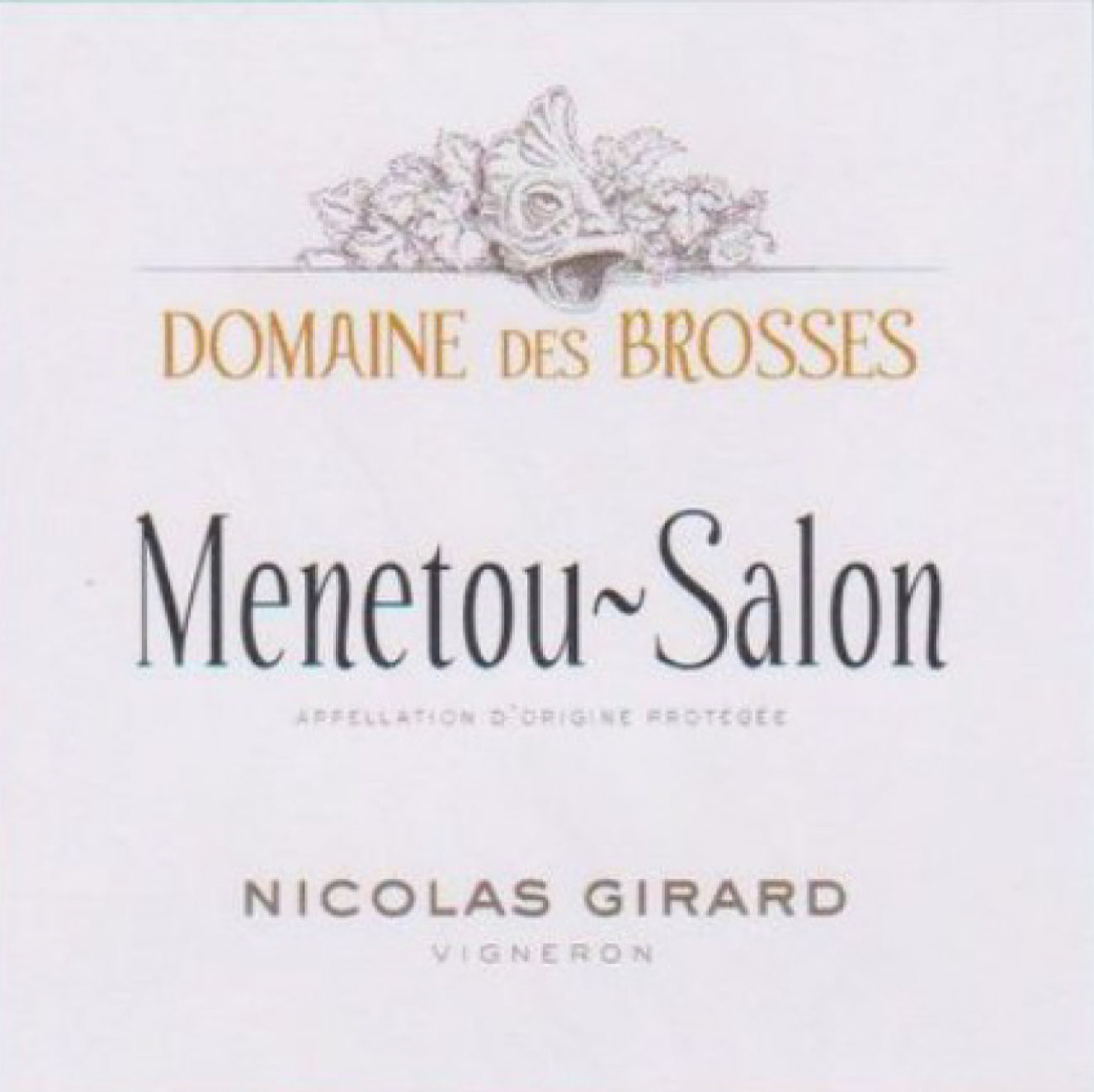 Domaine des Brosses - Menetou - Salon label