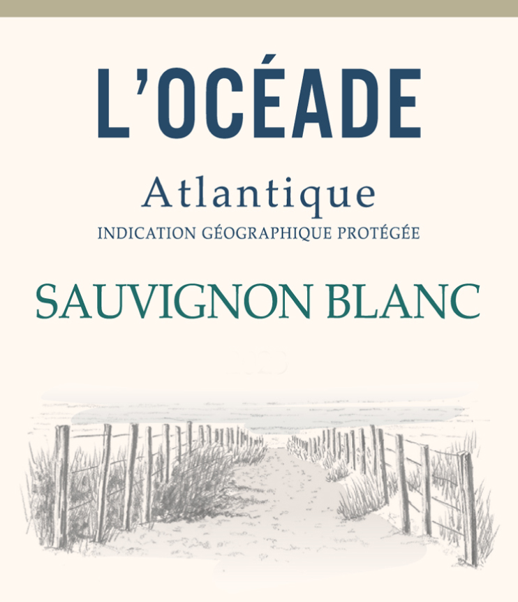 L'Oceade - Sauvignon Blanc label