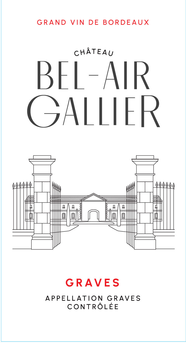 Chateau Bel-Air Gallier - Rouge label