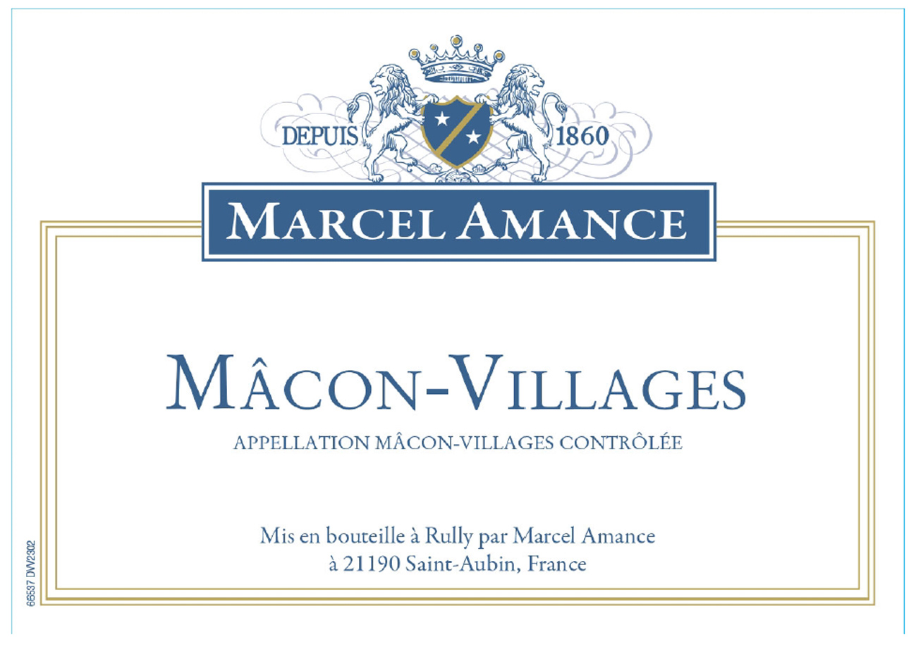 Marcel Amance - Macon Villages label