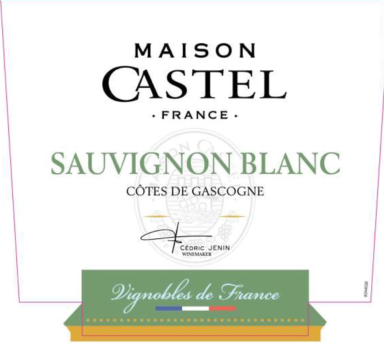Maison Castel - Sauvignon Blanc Cotes de Gascogne label