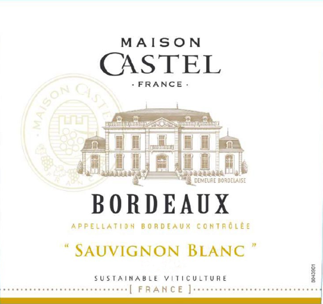 Maison Castel - Bordeaux Sauvignon Blanc label