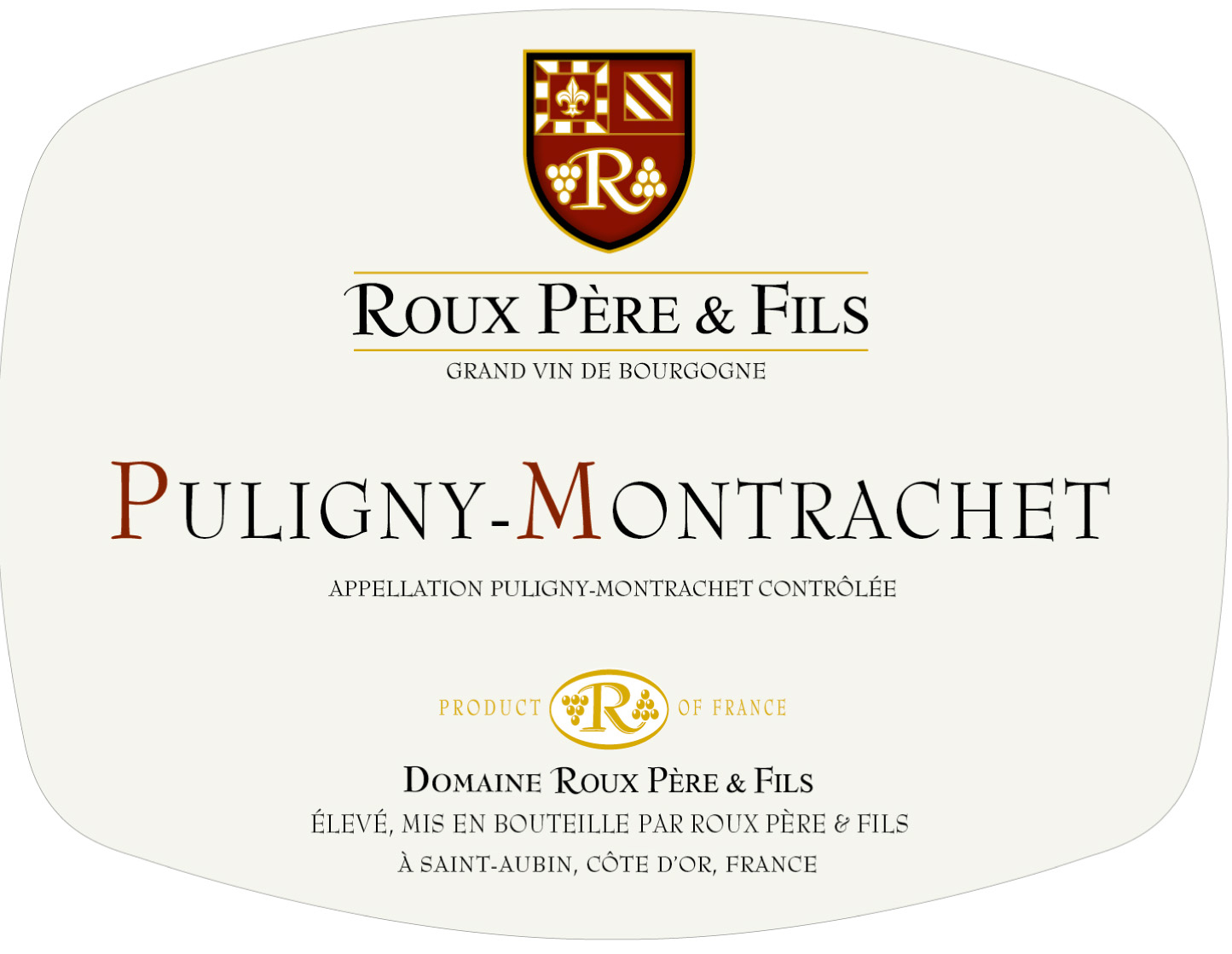 Famille Roux - Puligny-Montrachet label