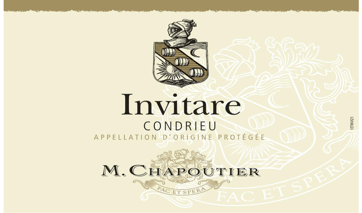 Chapoutier - Invitare Condrieu label