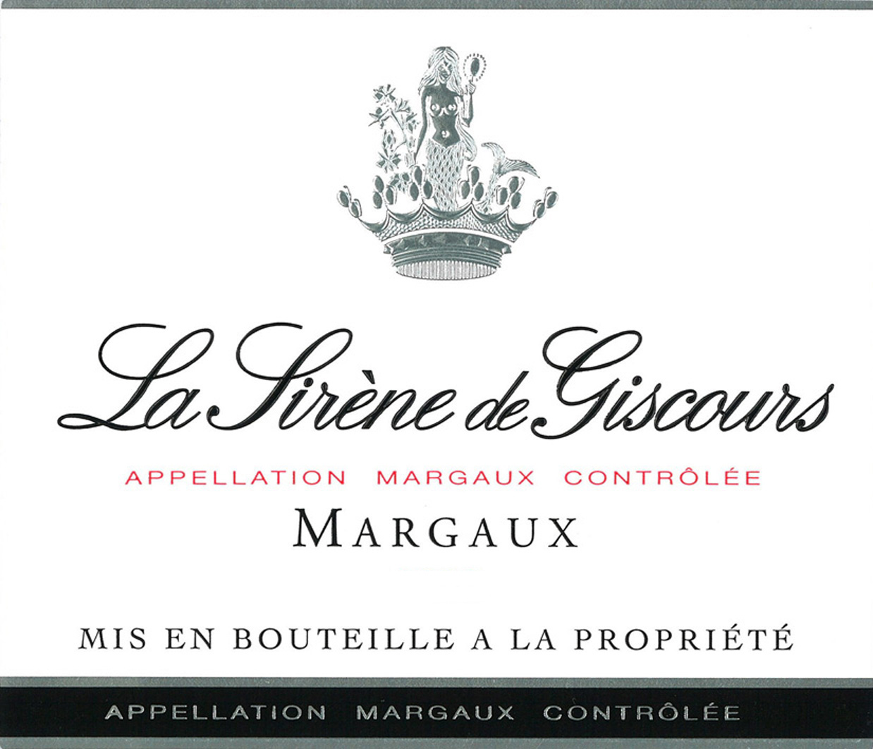 La Sirene de Giscours label