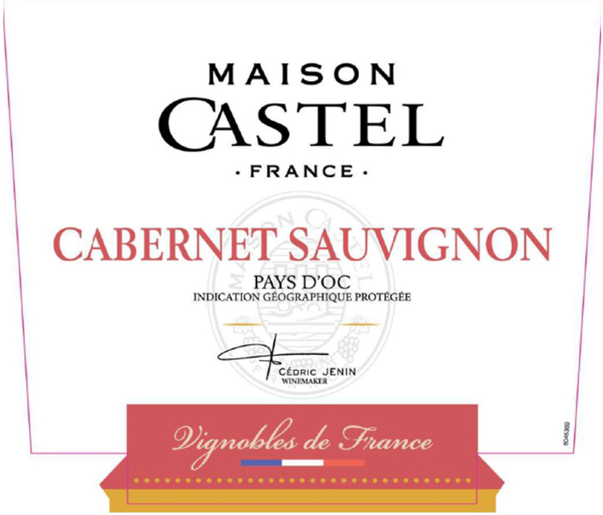 Maison Castel - Cabernet Sauvignon label