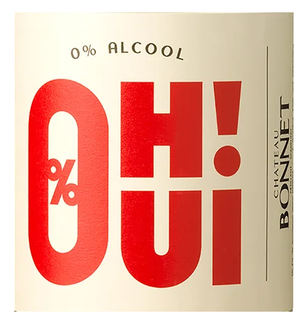 Chateau Bonnet - OH OUI! - Still label