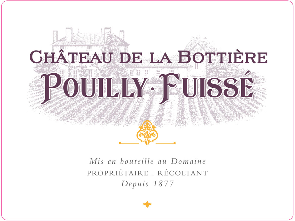 Chateau de la Bottiere - Pouilly-Fuisse label