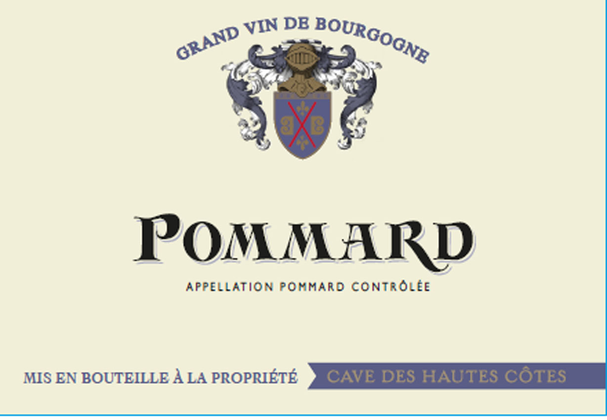 Cave des Hautes Côtes - Pommard label