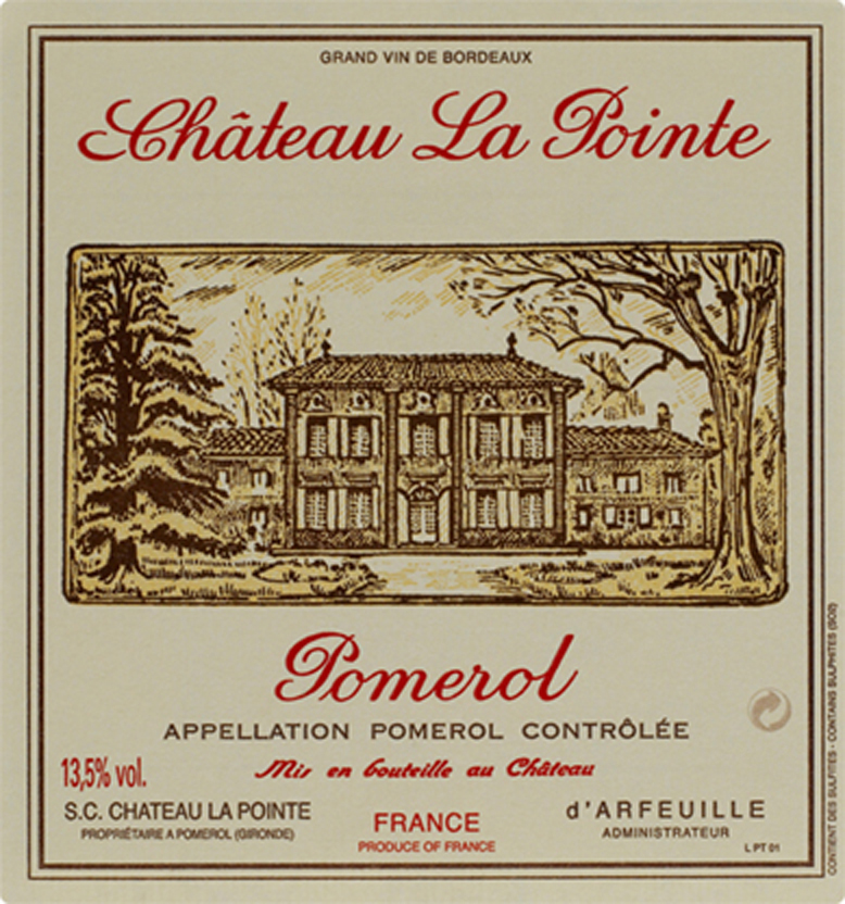 Chateau La Pointe label
