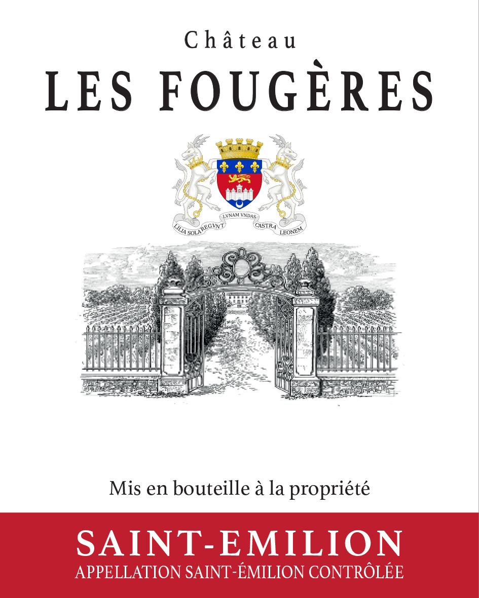 Chateau Les Fougeres label