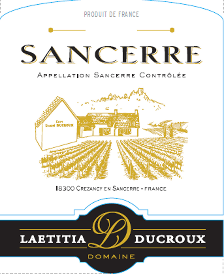 Domaine Laetitia Ducroux - Sancerre label