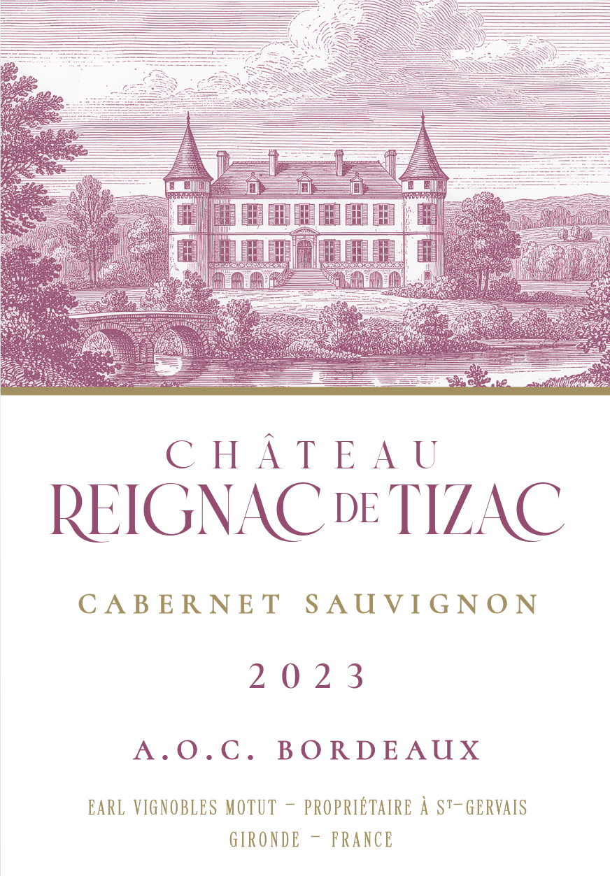 Chateau Reignac de Tizac - Cabernet Sauvignon label