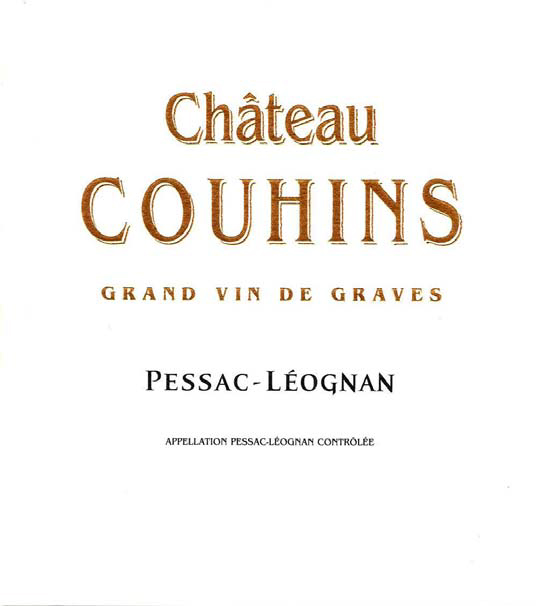 Chateau Couhins Rouge label