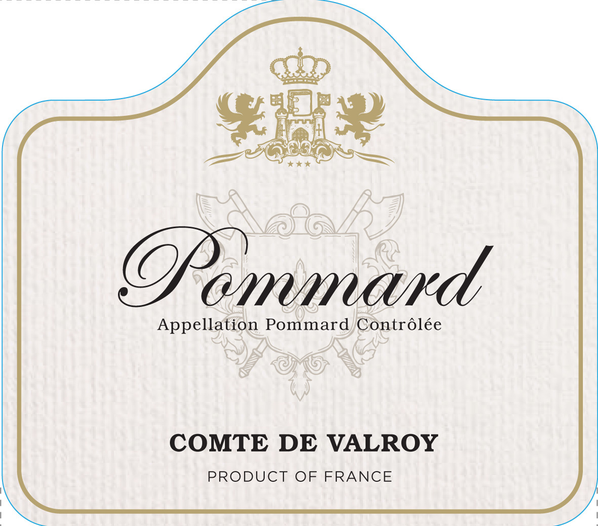 Comte de Valroy - Pommard label