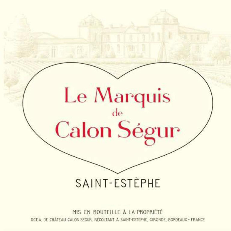 Le Marquis de Calon Segur label