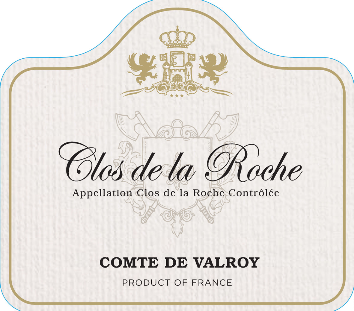 Comte de Valroy - Clos de la Roche label