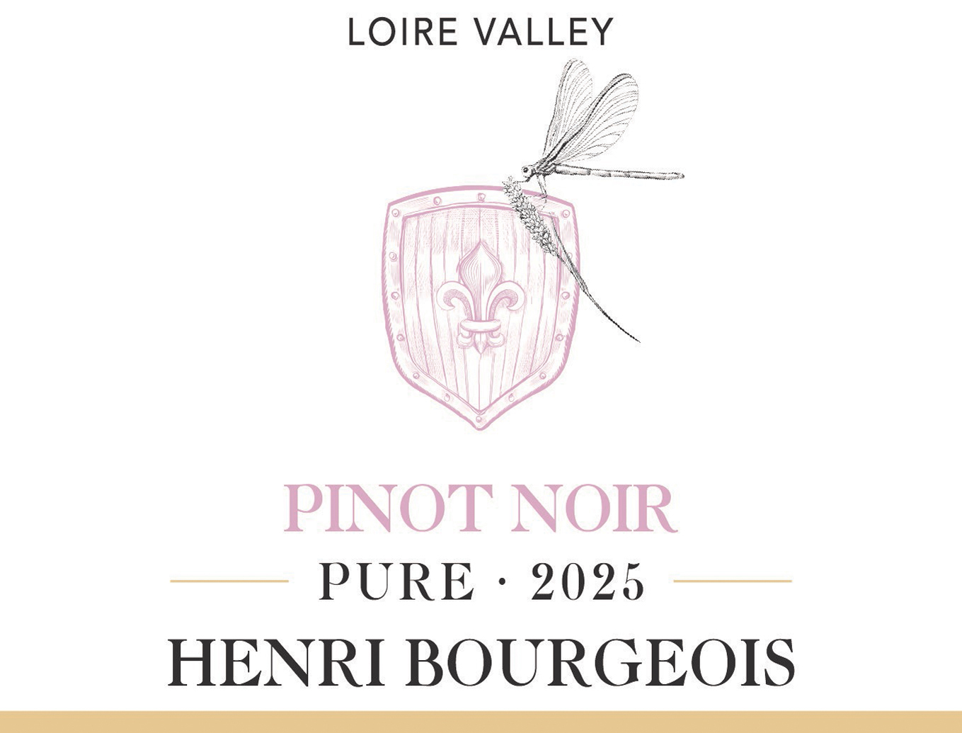 Henri Bourgeois - PURE - Rose de Pinot Noir label