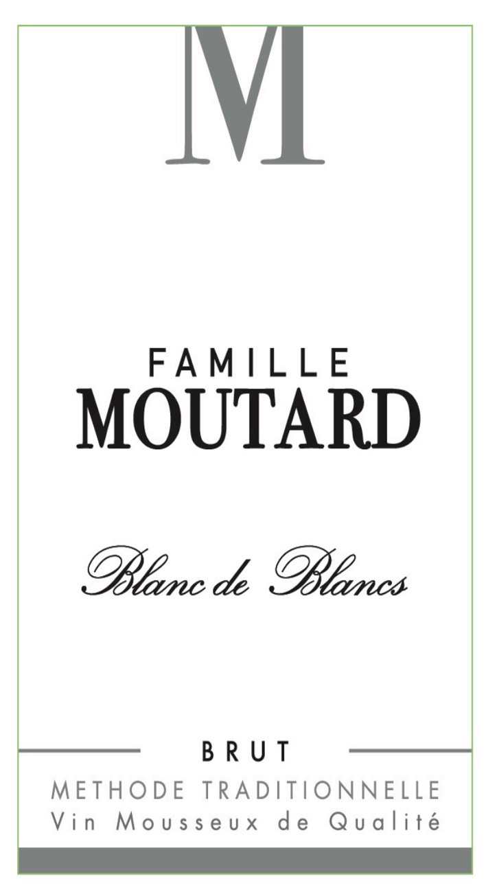 Famille Moutard -Blanc de Blancs - Brut label