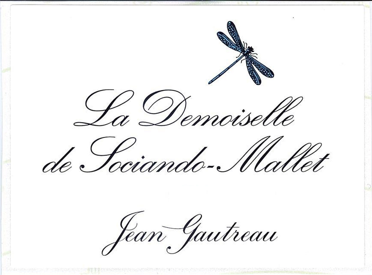 La Demoiselle de Sociando-Mallet label