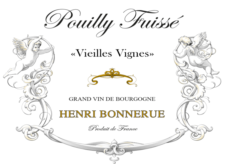 Henri Bonnerue Pouilly Fuisse Vieilles Vignes label