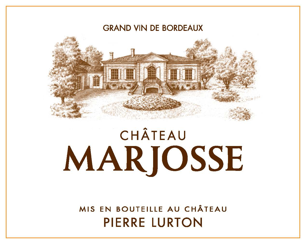 Chateau Marjosse (From Pierre Lurton) label
