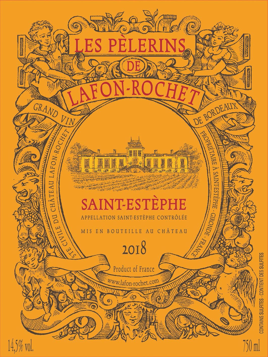 Les Pelerins de Lafon Rochet label