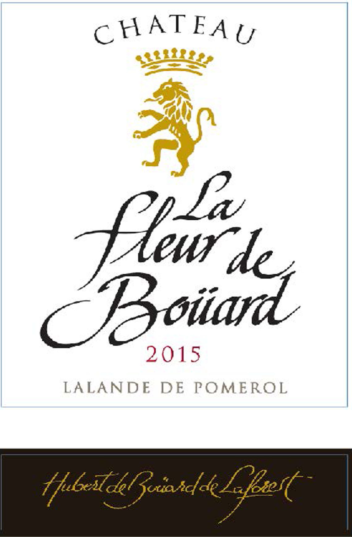 Chateau La Fleur de Bouard label