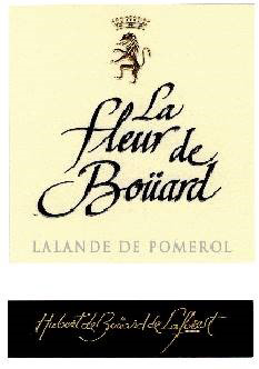 La Fleur de Bouard (from Chateau Angelus) label