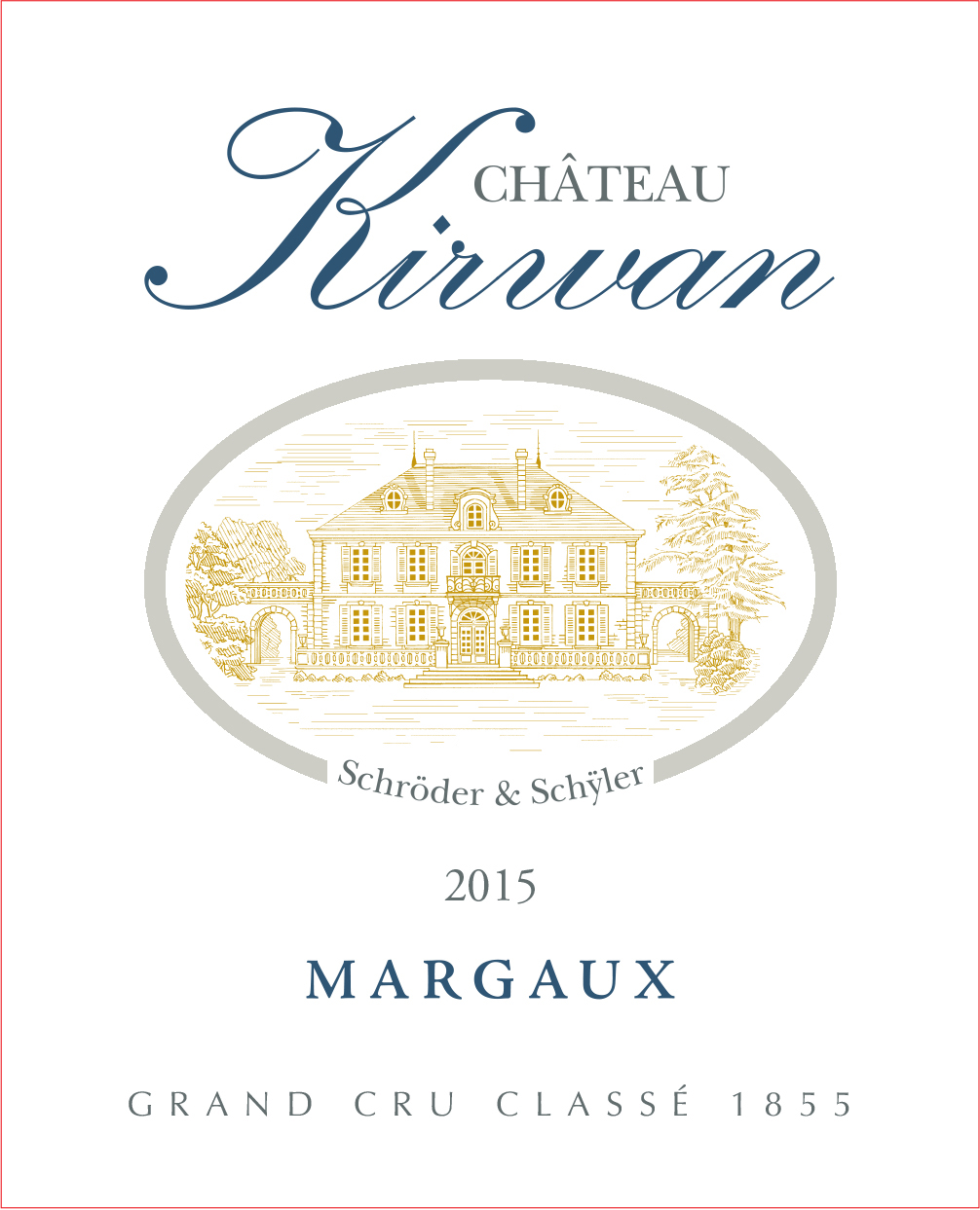 Chateau Kirwan label